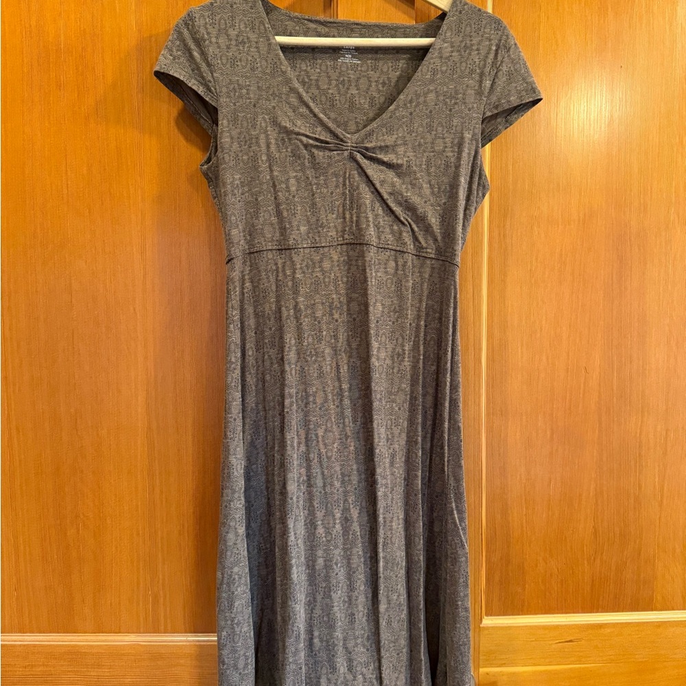 Toad&Co Charcoal Midi Dress
